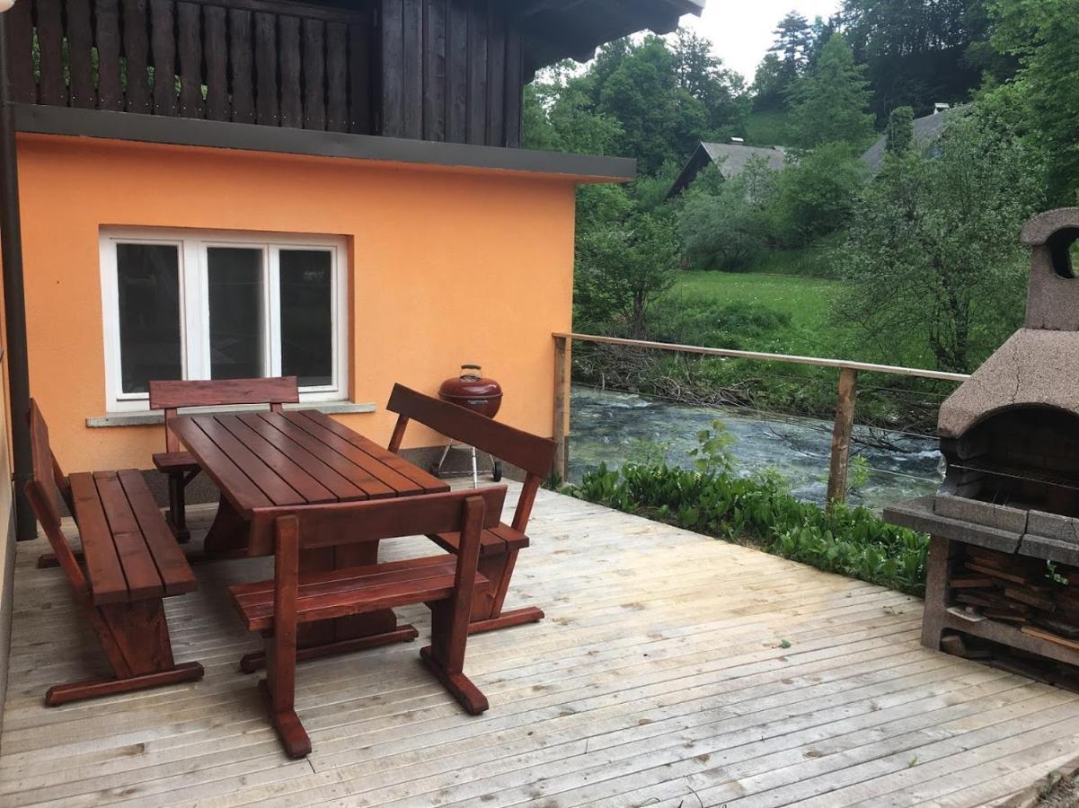 Villa House By The River à Zgornje Gorje Extérieur photo